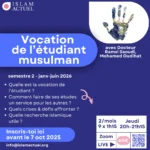 Vocation de l'étudiant musulman